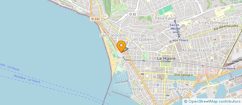 localisation de l'entreprise SYND COPROPRIETAIRES 30 RUE CHAMPLAIN à LE HAVRE