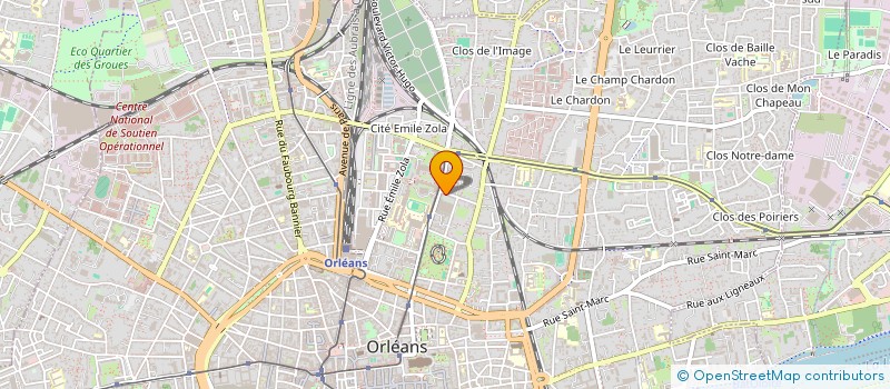 localisation de l'entreprise SYND COPROPRIETAIRES 31 R DE CLAYE à ORLEANS