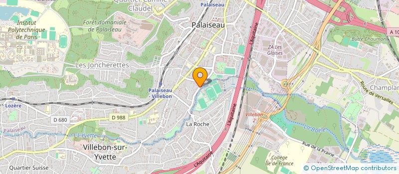 localisation de l'entreprise SYND COPROPRIETAIRES 32 RUE GEORGES SAND à PALAISEAU
