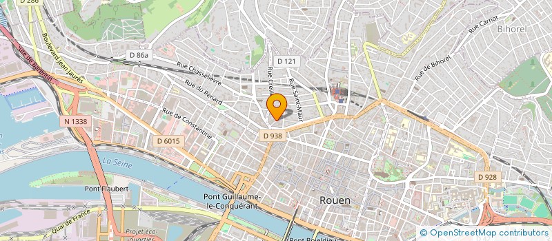 localisation de l'entreprise SYND COPROPRIETAIRES 34 RUE SAINT ANDRE à ROUEN