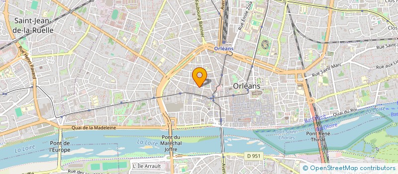 localisation de l'entreprise SYND COPROPRIETAIRES 35 R D ILLIERS  ORLEANS