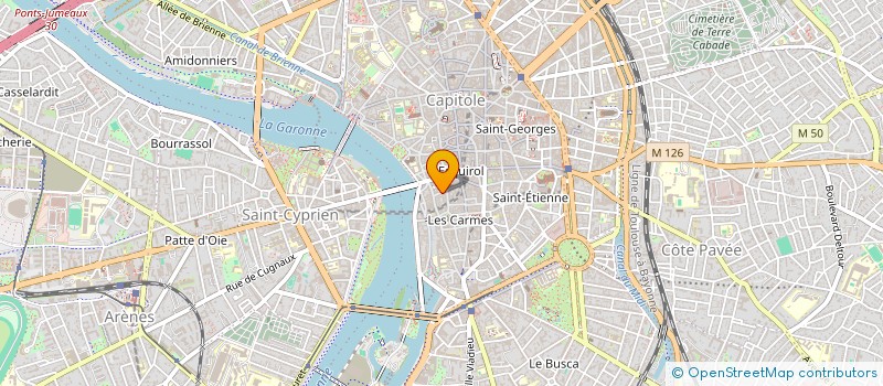 localisation de l'entreprise SYND COPROPRIETAIRES 4 MADELEINE  TOULOUSE