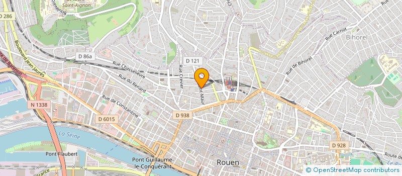 localisation de l'entreprise SYND COPROPRIETAIRES 40 RUE SAINT MAUR à ROUEN