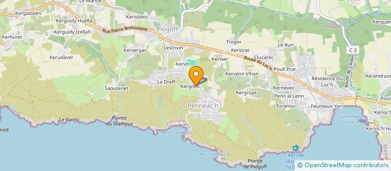 localisation de l'entreprise SYND COPROPRIETAIRES  AUDIERNE