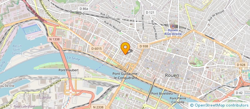 localisation de l'entreprise SYND COPROPRIETAIRES 43 RUE DE LECAT à ROUEN