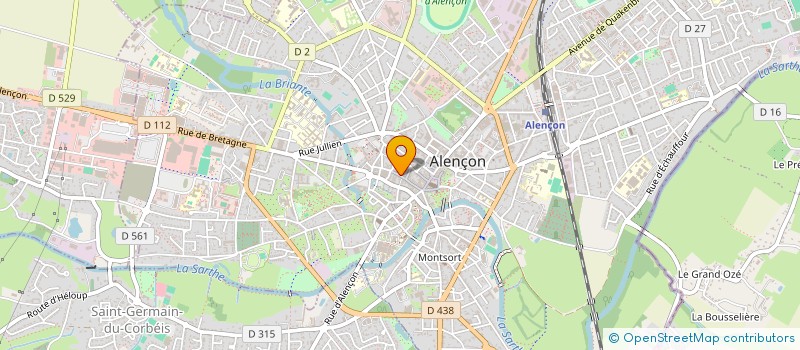 localisation de l'entreprise SYND COPROPRIETAIRES 46 R AUX SIEURS à ALENCON
