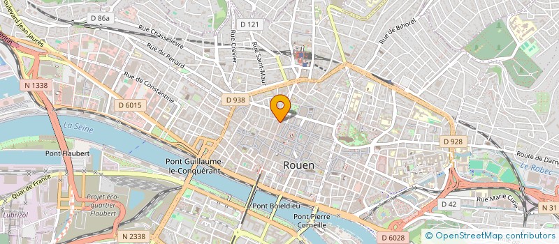 localisation de l'entreprise SYND COPROPRIETAIRES 55 RUE JEANNE D'ARC à ROUEN