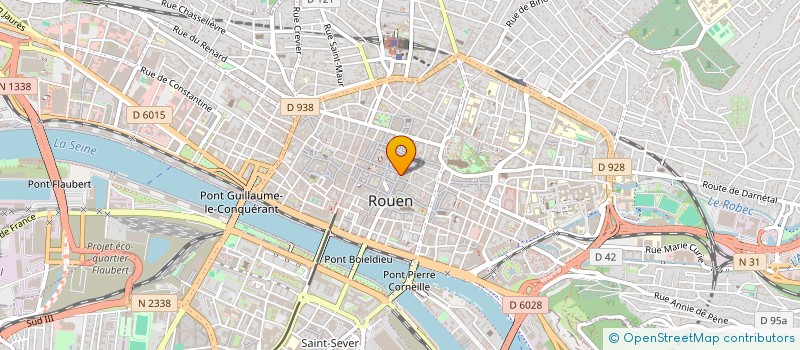 localisation de l'entreprise SYND COPROPRIETAIRES 58 RUE DES CARMES à ROUEN