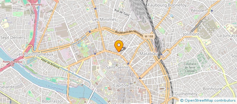 localisation de l'entreprise SYND COPROPRIETAIRES 6 R DES CHALETS  TOULOUSE