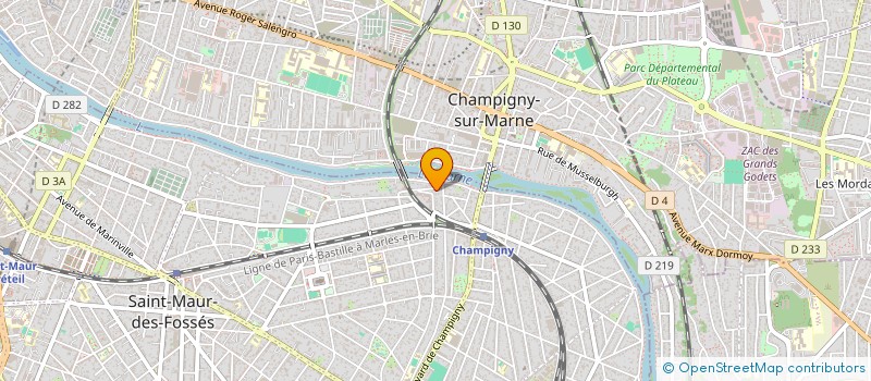 localisation de l'entreprise SYND COPROPRIETAIRES 6 R DU PORT à SAINT-MAUR-DES-FOSSES