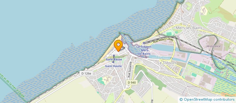 localisation de l'entreprise SYND COPROPRIETAIRES 62 R DUC PENTHIEVRE  LE TREPORT