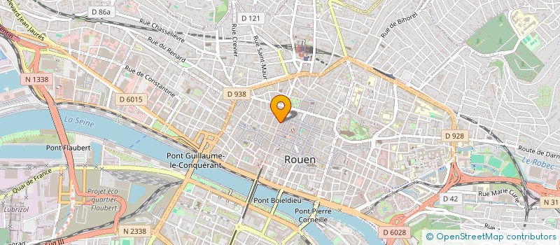 localisation de l'entreprise SYND COPROPRIETAIRES 70 RUE JEANNE D'ARC à ROUEN