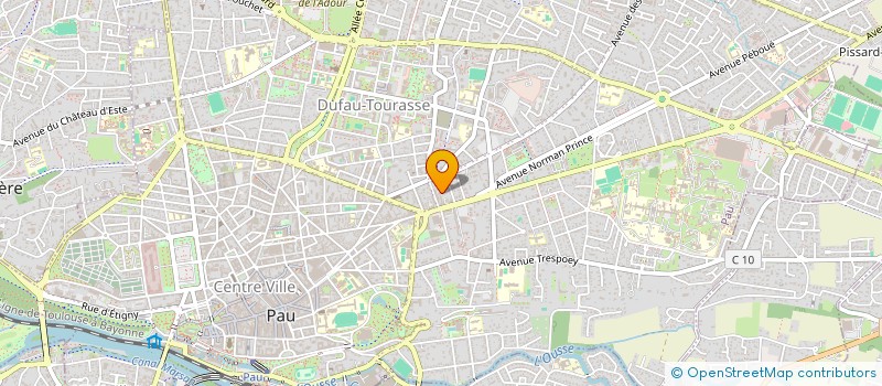localisation de l'entreprise SYND COPROPRIETAIRES 8 R RICHELIEU à PAU