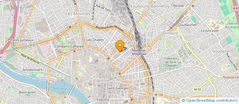 localisation de l'entreprise SYND COPROPRIETAIRES 8 RUE ORIENT  TOULOUSE