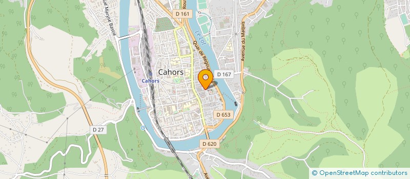 localisation de l'entreprise SYND COPROPRIETAIRES 80 RUE PREFECTURE  CAHORS