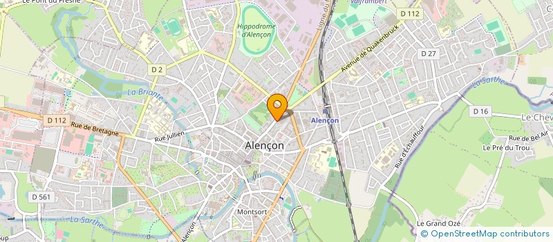 localisation de l'entreprise SYND COPROPRIETAIRES 84 R SAINT BLAISE à ALENCON
