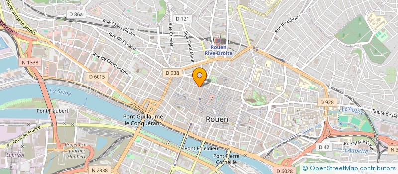 localisation de l'entreprise SYND COPROPRIETAIRES 97 BIS RUE ECUYERE à ROUEN