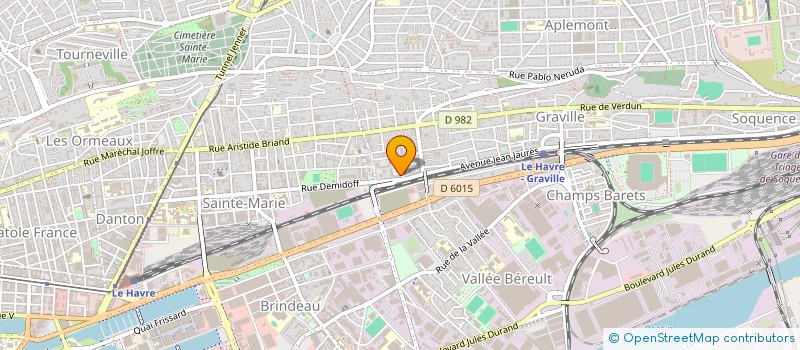 localisation de l'entreprise SYND COPROPRIETAIRES AMIRAL DE COLIGNY à LE HAVRE