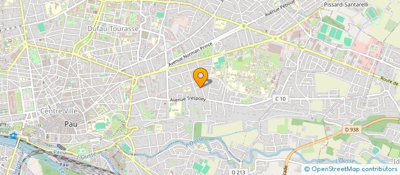 localisation de l'entreprise SYND COPROPRIETAIRES AV DE FRANCE à PAU