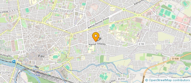 localisation de l'entreprise SYND COPROPRIETAIRES BEAU SITE à PAU