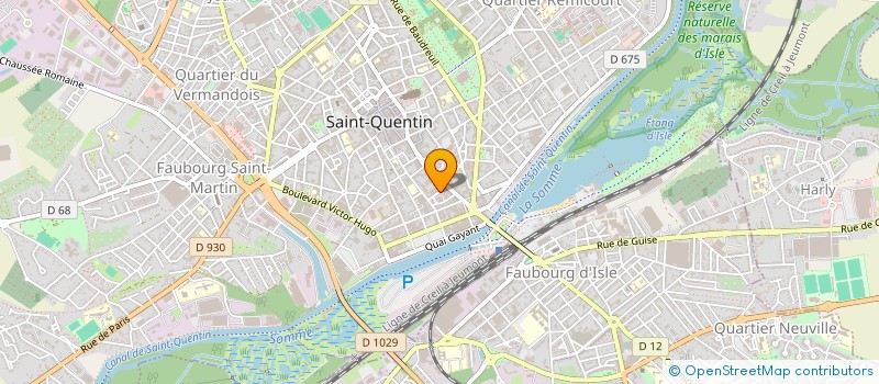 localisation de l'entreprise SYND COPROPRIETAIRES BISSON à SAINT-QUENTIN
