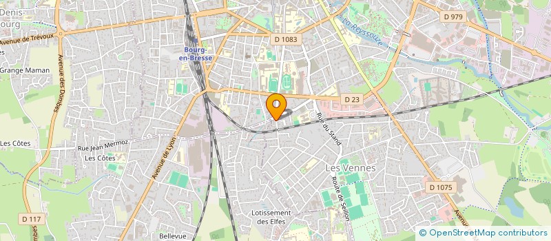 localisation de l'entreprise SYND COPROPRIETAIRES C3-D3 LE VENISE à BOURG-EN-BRESSE