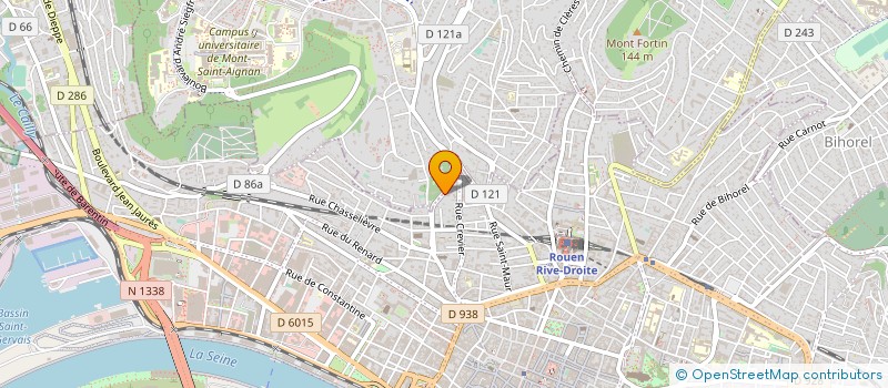 localisation de l'entreprise SYND COPROPRIETAIRES CAVEE SAINT GERVAIS à ROUEN