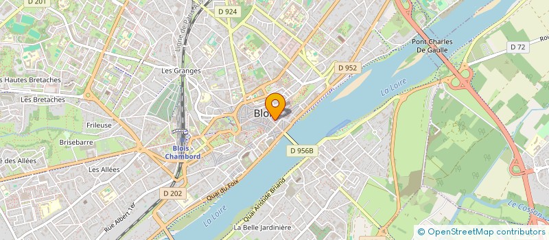 localisation de l'entreprise SYND COPROPRIETAIRES CHESNIERE JACQUES  BLOIS