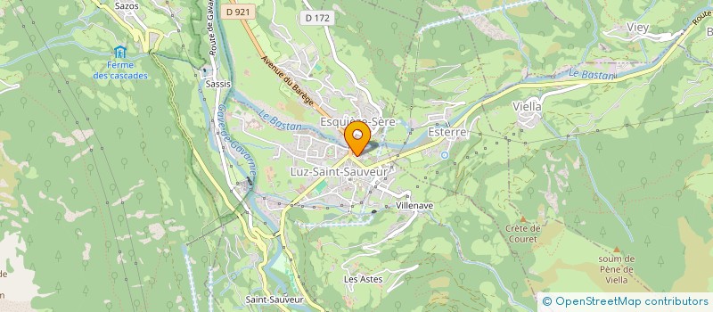 localisation de l'entreprise SYND COPROPRIETAIRES CLOS DU BASTAN  LUZ-SAINT-SAUVEUR