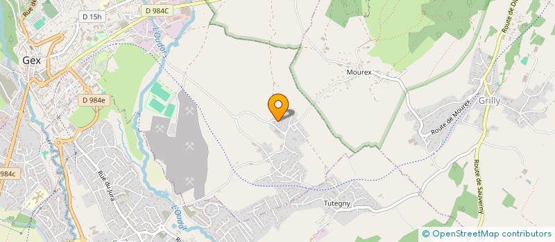 localisation de l'entreprise SYND COPROPRIETAIRES COLLINES PITEGNY  GEX