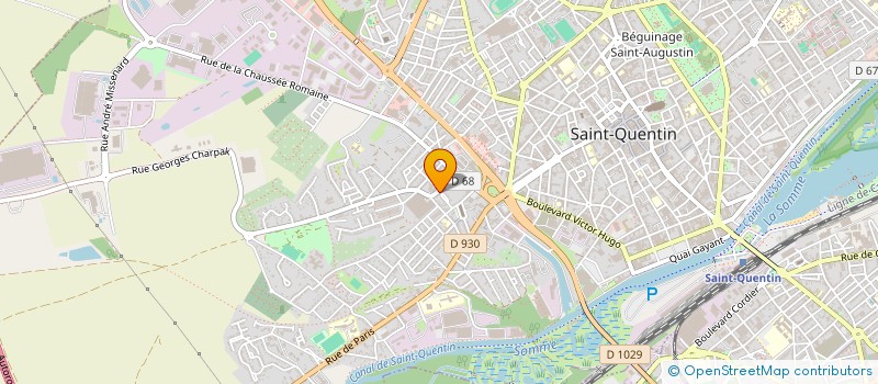 localisation de l'entreprise SYND COPROPRIETAIRES CORDIER à SAINT-QUENTIN