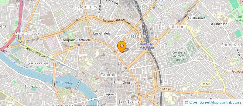 localisation de l'entreprise SYND COPROPRIETAIRES DU 1 PL JEANN D'ARC à TOULOUSE