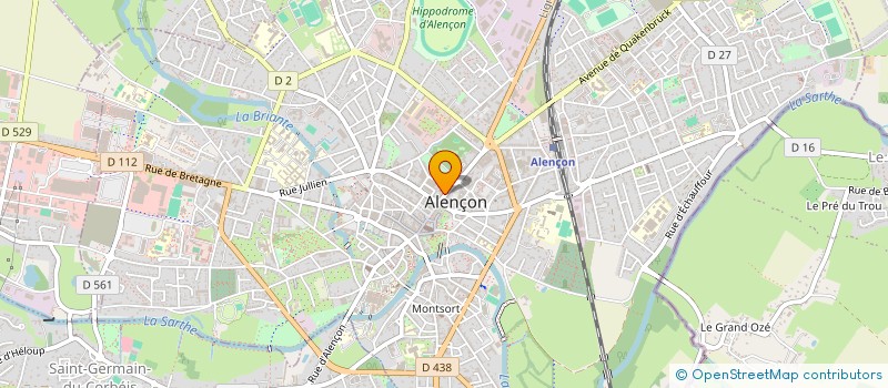 localisation de l'entreprise SYND COPROPRIETAIRES DU 17 RUE BLAISE à ALENCON