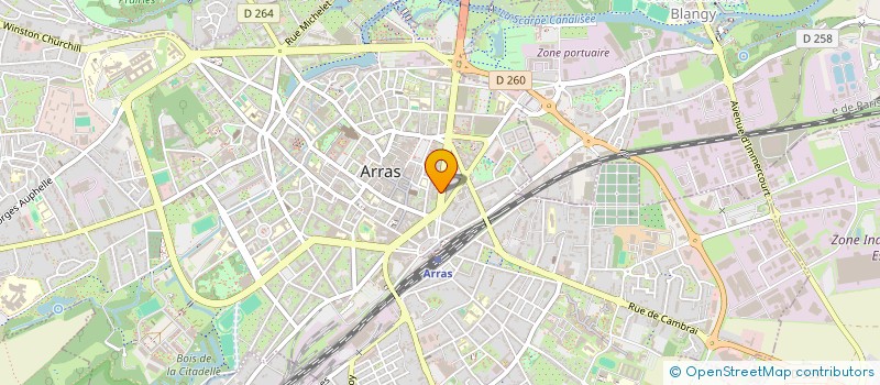 localisation de l'entreprise SYND COPROPRIETAIRES DU 35 BD FAIDHERBE à ARRAS