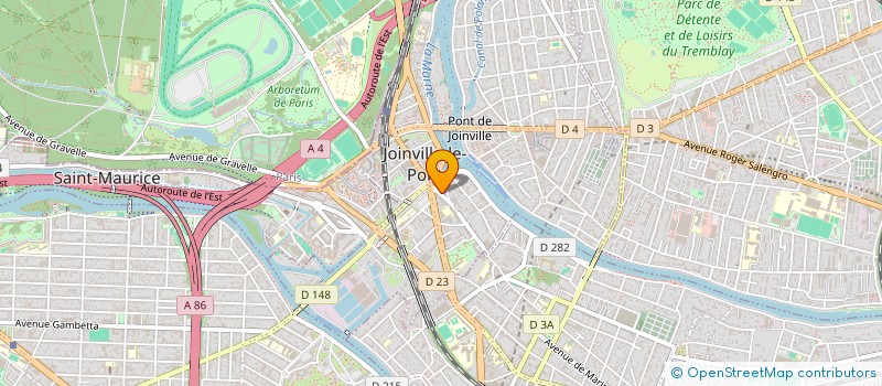 localisation de l'entreprise SYND COPROPRIETAIRES DU 47 RUE DE PARIS  JOINVILLE-LE-PONT