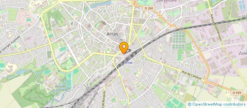 localisation de l'entreprise SYND COPROPRIETAIRES DU 9 PLACE FOCH à ARRAS