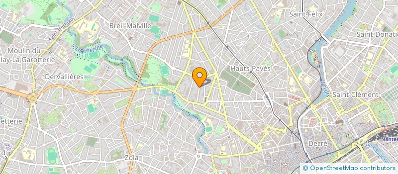 localisation de l'entreprise SYND COPROPRIETAIRES GASTON TURPIN à NANTES