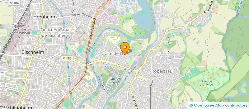 localisation de l'entreprise SYND COPROPRIETAIRES GOUNOD III  STRASBOURG