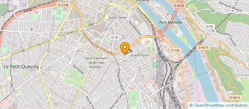 localisation de l'entreprise SYND COPROPRIETAIRES GRAMMONT DEVE à ROUEN