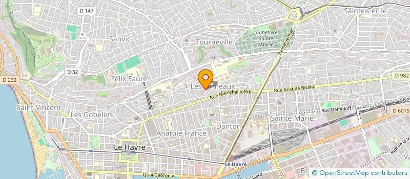 localisation de l'entreprise SYND COPROPRIETAIRES GUILLAUME CONQUERAN à LE HAVRE