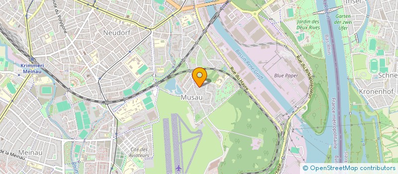 localisation de l'entreprise SYND COPROPRIETAIRES GUYNEMER  STRASBOURG
