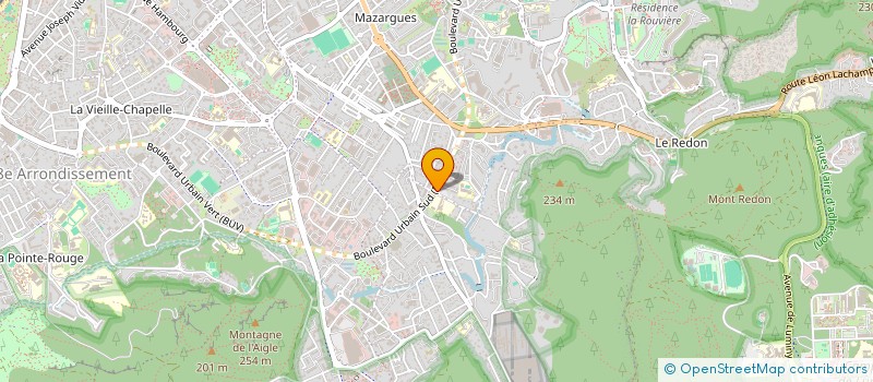 localisation de l'entreprise SYND COPROPRIETAIRES HAMEAU DE MAZARGUES à MARSEILLE