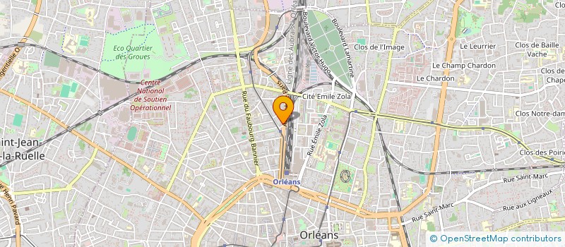 localisation de l'entreprise SYND COPROPRIETAIRES ILOT 55 à ORLEANS