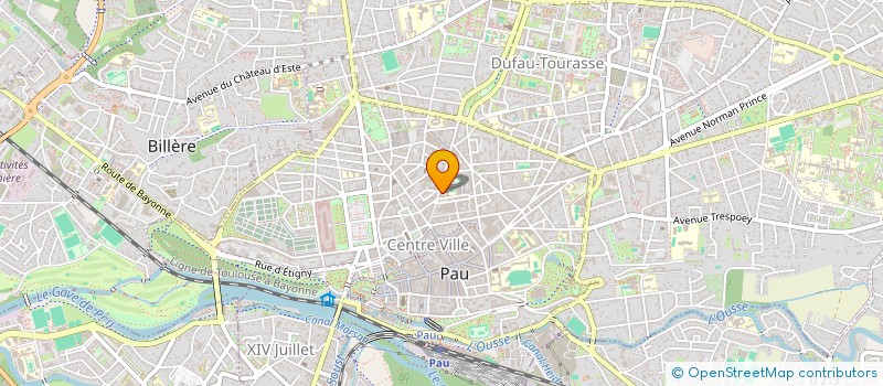 localisation de l'entreprise SYND COPROPRIETAIRES IMM 12 R CARNOT à PAU