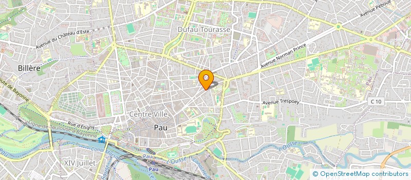 localisation de l'entreprise SYND COPROPRIETAIRES IMM 18 R H FAISANS à PAU