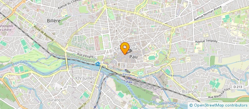 localisation de l'entreprise SYND COPROPRIETAIRES IMM 6 R CORDELIERS à PAU