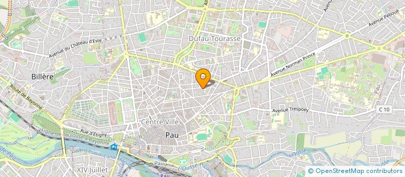 localisation de l'entreprise SYND COPROPRIETAIRES IMM A ET B ANGLAIS à PAU