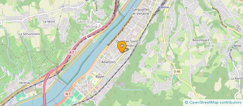 localisation de l'entreprise SYND COPROPRIETAIRES IMM CHARMETTES  VIENNE