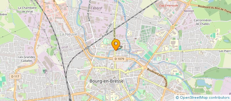 localisation de l'entreprise SYND COPROPRIETAIRES IMM LE MAGINOT à BOURG-EN-BRESSE