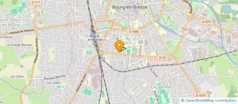localisation de l'entreprise SYND COPROPRIETAIRES IMM OASIS à BOURG-EN-BRESSE